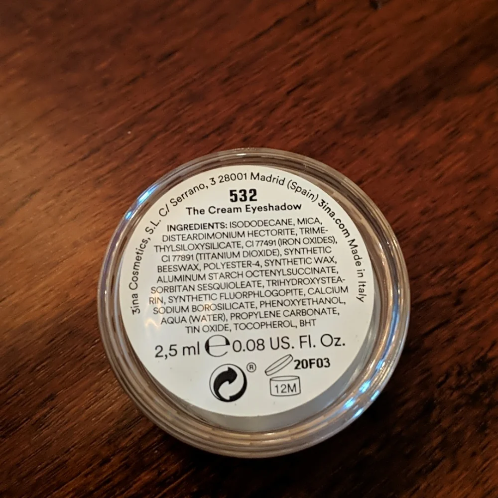 NWT Cream Eyeshadow Metallic Champagne Neutral